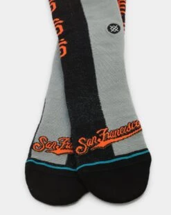 Stance San Francisco Giants Split Crew Socks Black -Fashion Clothing Store 06009365 YB001 default 0060