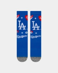 Stance X Los Angeles Dodgers Landmark Socks Blue -Fashion Clothing Store 06009379 YX001 default 0030