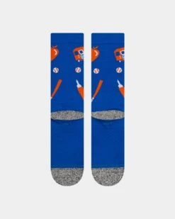 Stance X New York Mets Landmark Socks Blue -Fashion Clothing Store 06009382 YX001 default 0040