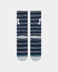 Stance X New York Yankees Twist Crew Socks Navy -Fashion Clothing Store 06009387 YN200 default 0040