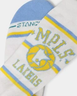 Stance X Los Angeles Lakers Classics Socks White 7 Stance X Los Angeles Lakers Classics Socks White -Fashion Clothing Store 06009396 YW100 default 0020