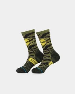 Stance X Wutang WU World Socks Camo