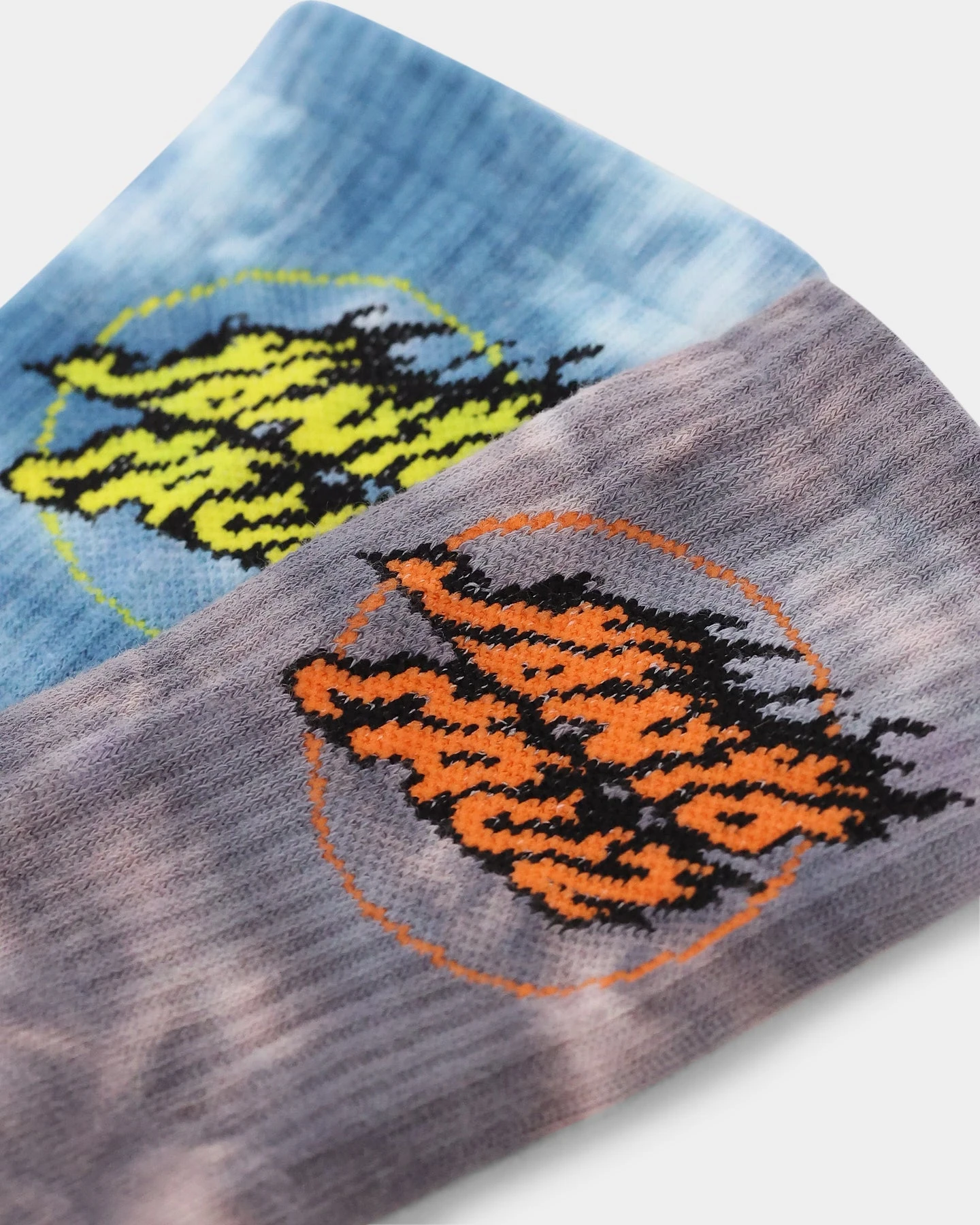 Santa Cruz Kids' Flame Dot Socks 2 Pack Multi 4 Santa Cruz Kids' Flame Dot Socks 2 Pack Multi - Image 2