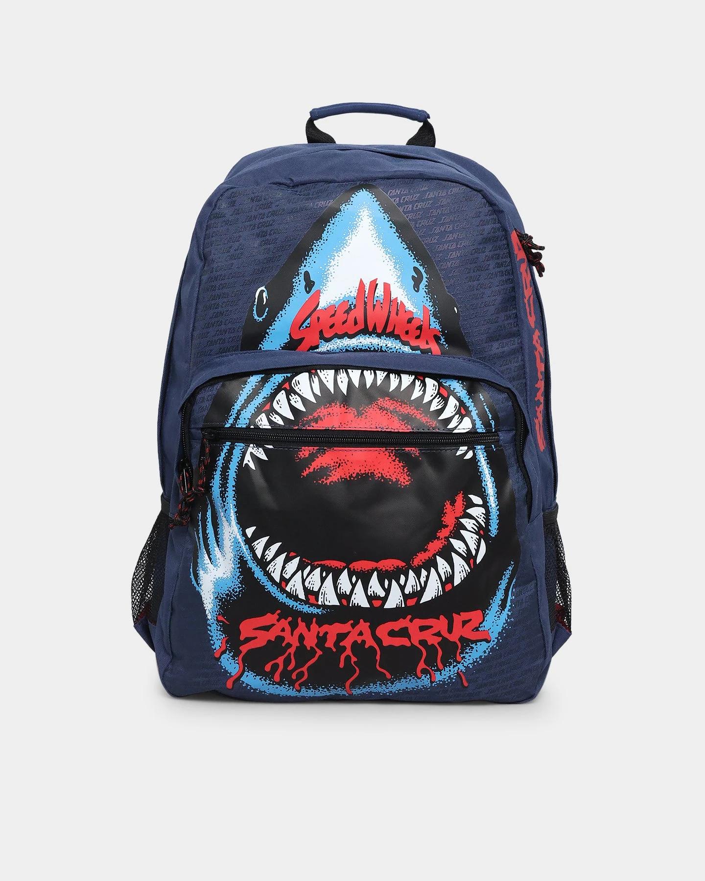 Santa Cruz Kids' Speed Wheels Shark Back Pack Navy 3 Santa Cruz Kids' Speed Wheels Shark Back Pack Navy