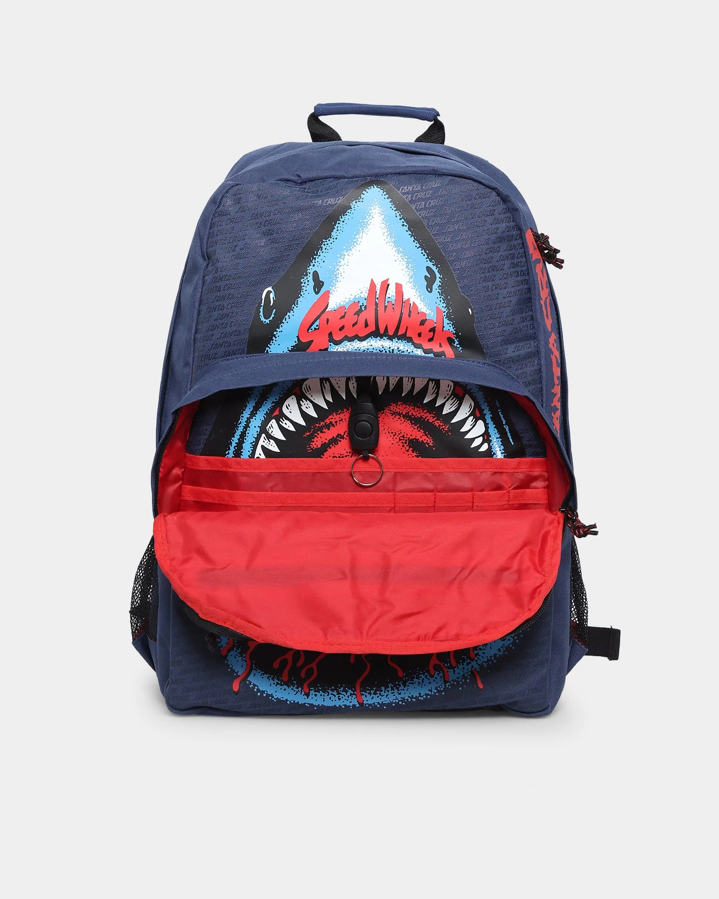 Santa Cruz Kids' Speed Wheels Shark Back Pack Navy 9 Santa Cruz Kids' Speed Wheels Shark Back Pack Navy - Image 7