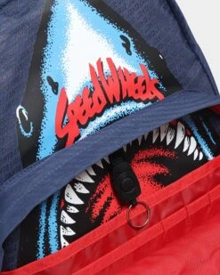 Santa Cruz Kids' Speed Wheels Shark Back Pack Navy 21 Santa Cruz Kids' Speed Wheels Shark Back Pack Navy -Fashion Clothing Store 06009436 YN200 default 0060