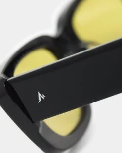 PYRA Mt Kozciuszko Sunglasses Black/Light Yellow -Fashion Clothing Store 06009558 YD226 default 0060