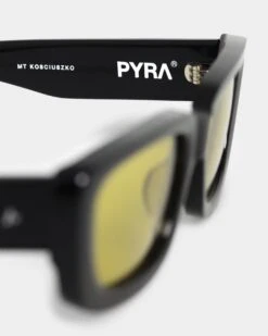 PYRA Mt Kozciuszko Sunglasses Black/Light Yellow -Fashion Clothing Store 06009558 YD226 default 0070