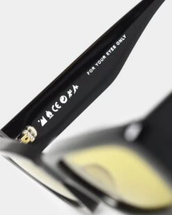 PYRA Mt Kozciuszko Sunglasses Black/Light Yellow -Fashion Clothing Store 06009558 YD226 default 0080