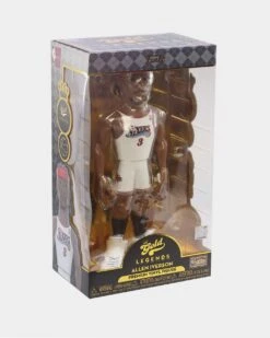 POP! Vinyl Gold Legends: Hardwood Classics Allen Iverson Philadelphia 76ers Premium 12" Figure Multi -Fashion Clothing Store 06009708 YM041 default 0020