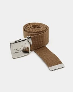 X-Girl Mills Logo Web Belt Brown 13 X-Girl Mills Logo Web Belt Brown -Fashion Clothing Store 06009713 YB354 default 0020
