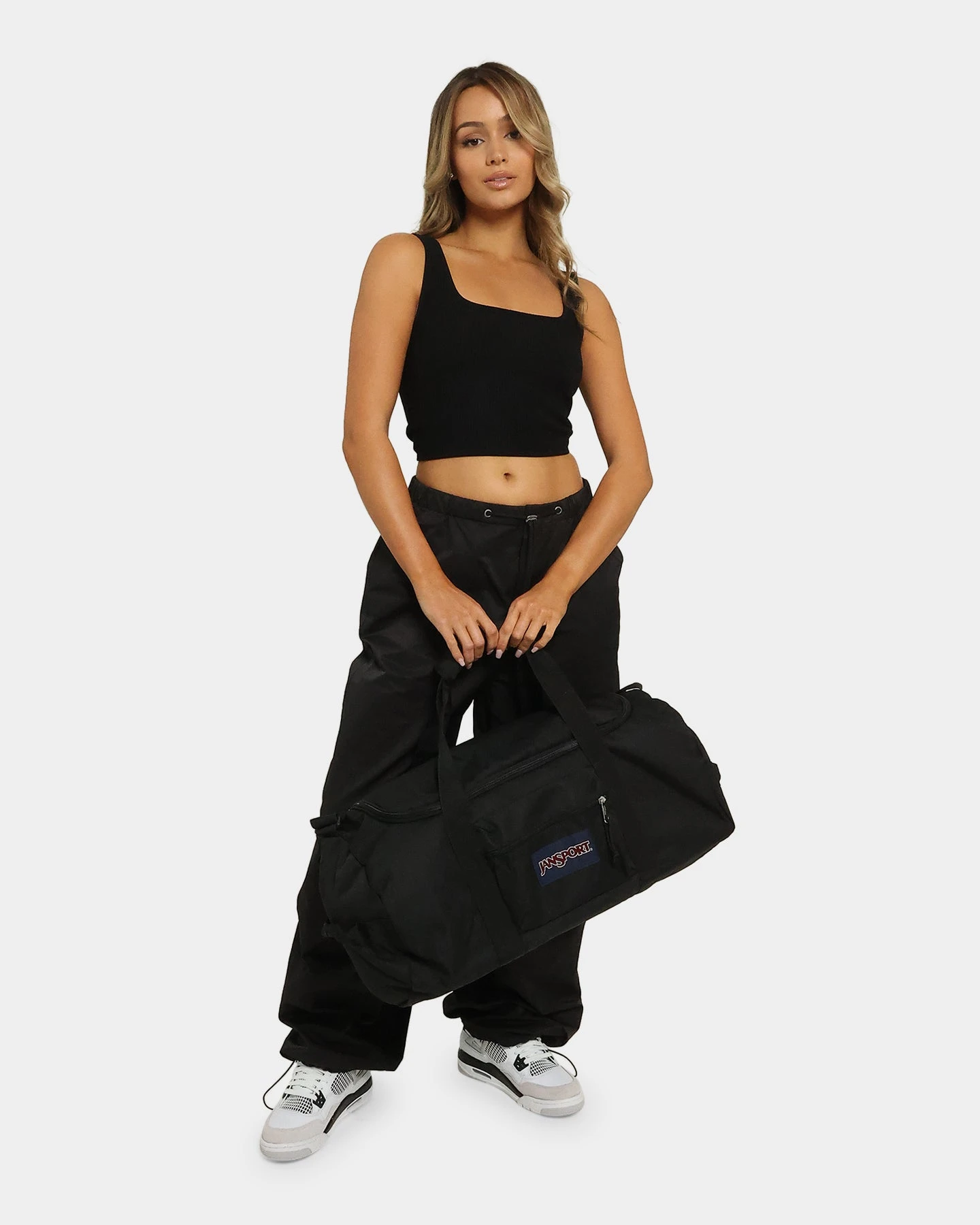 Jansport Superbreak Away Duffle Bag Black 4 Jansport Superbreak Away Duffle Bag Black - Image 2