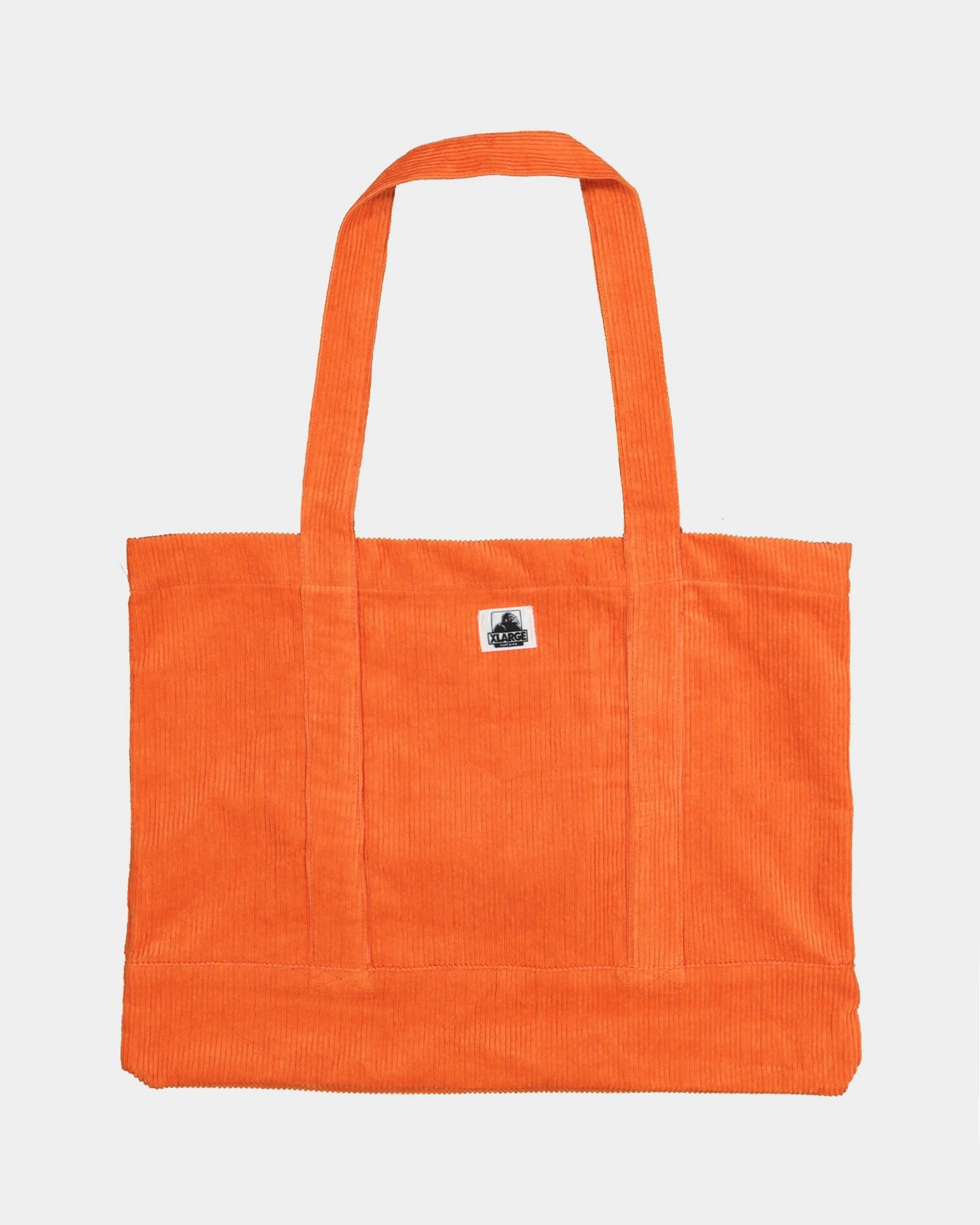 X-Large Unisex Cord Tote Bag Orange 4 X-Large Unisex Cord Tote Bag Orange - Image 2