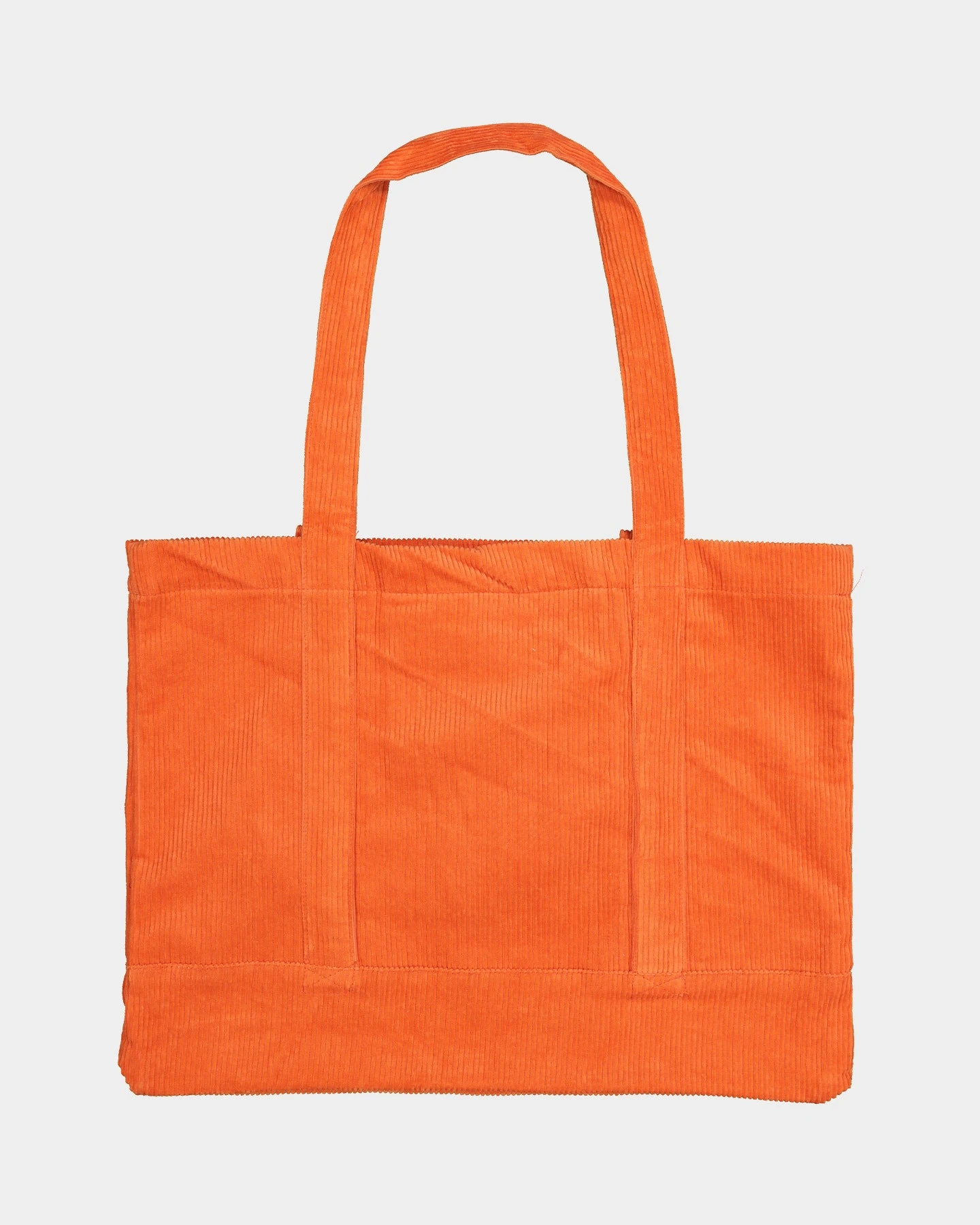 X-Large Unisex Cord Tote Bag Orange 6 X-Large Unisex Cord Tote Bag Orange - Image 4