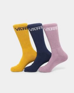 Vans Classic Crew Socks 3 Pack Mutli