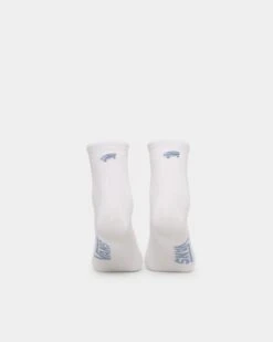 Vans Women's Kickin' It Crew Socks White/Blue -Fashion Clothing Store 06009808 YW132 default 00030