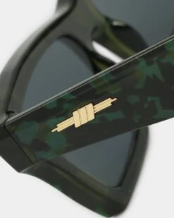 Le Specs Something Sunglasses Forest -Fashion Clothing Store 06009867 YF033 default 0040 57b12308 8cdb 4ca2 81dd 76344be458b9