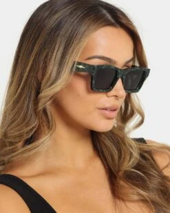 Le Specs Something Sunglasses Forest -Fashion Clothing Store 06009867 YF033 womens 0015