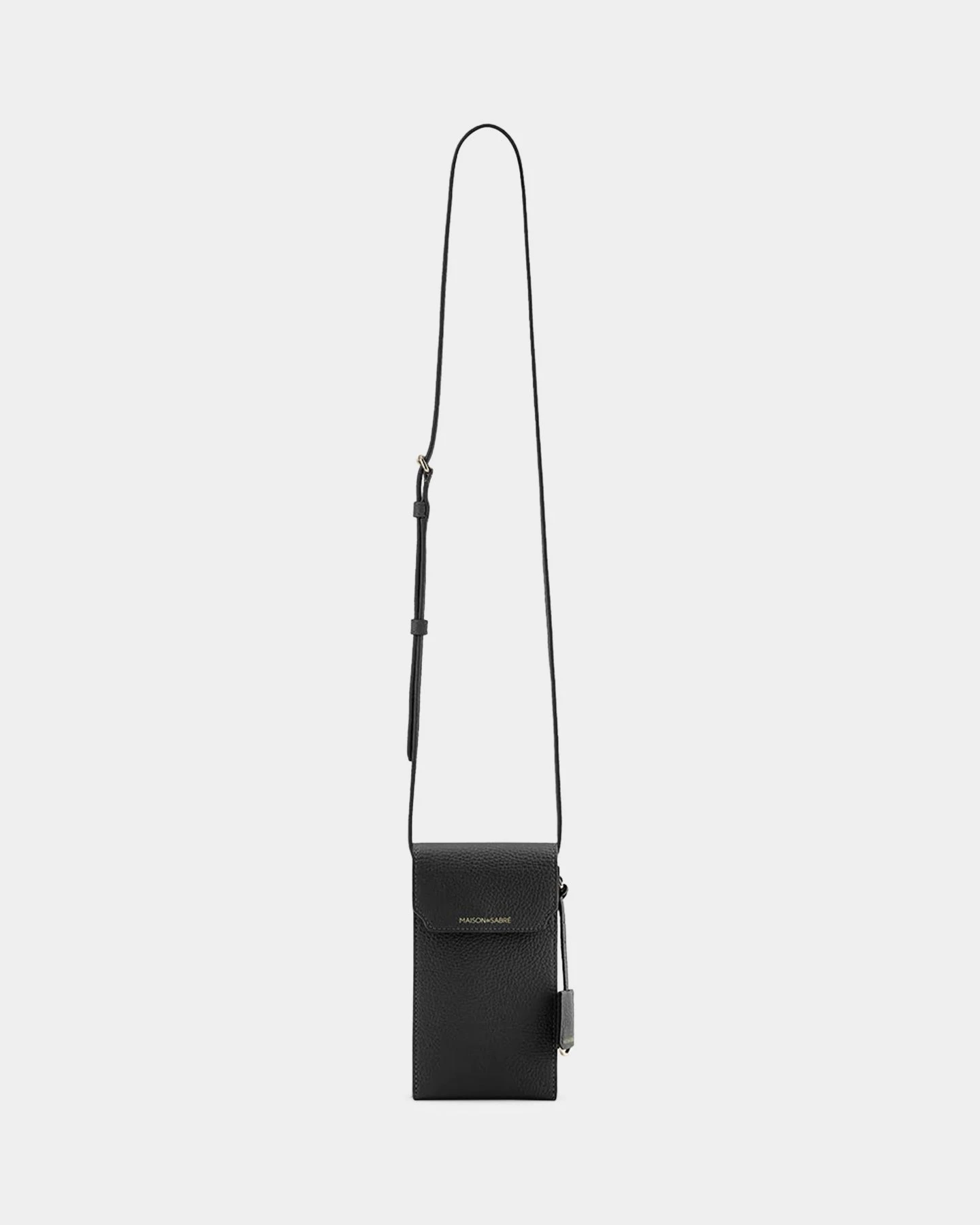 Maison De Sabre The Crossbody Phone Pouch Black Caviar 8 Maison De Sabre The Crossbody Phone Pouch Black Caviar - Image 6
