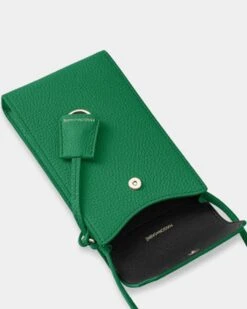 Maison De Sabre The Crossbody Phone Pouch Emerald Green -Fashion Clothing Store 06010006 YE010 default 0050 5f52d700 a73b 4bd8 9eff a07a35b047c6