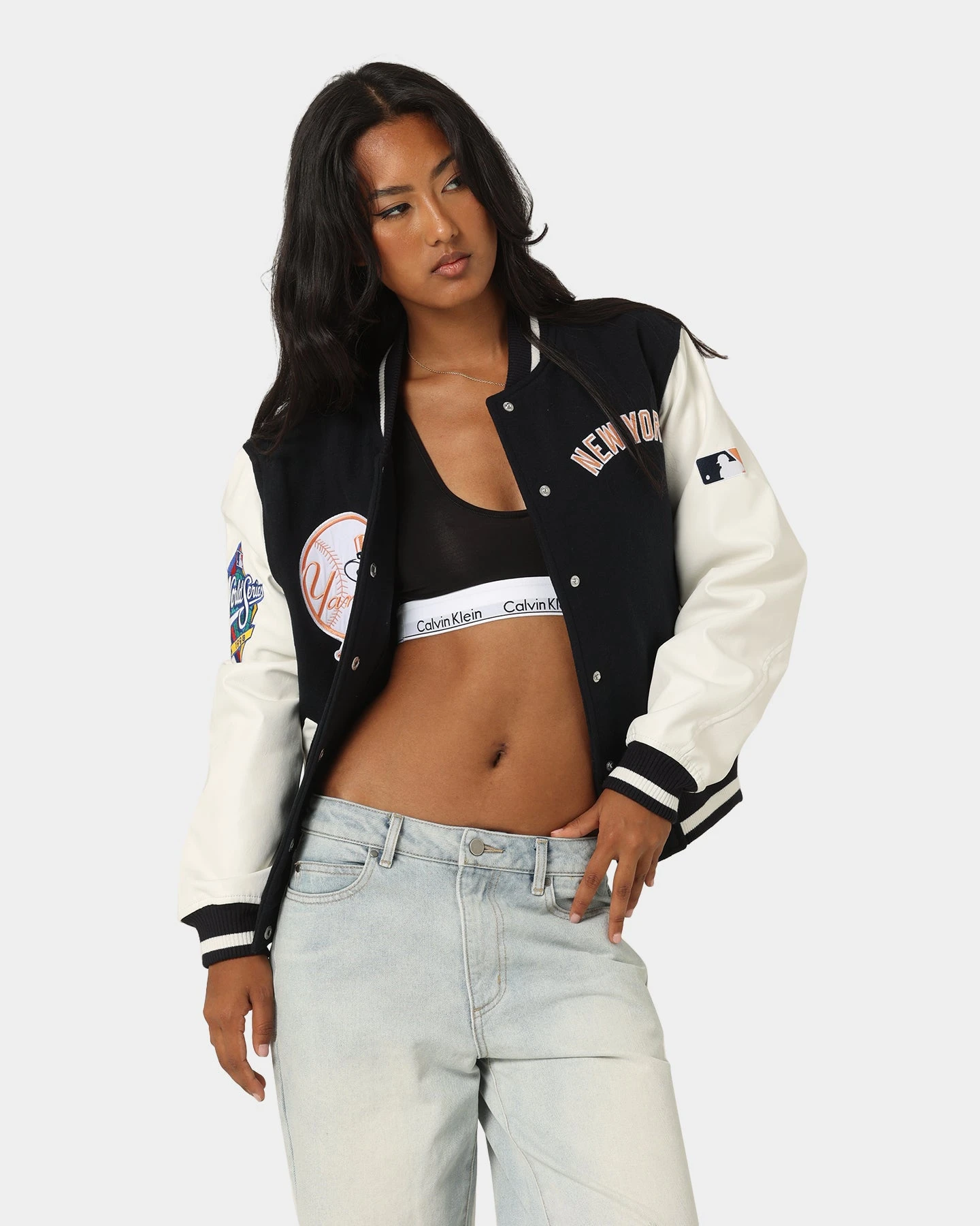 Calvin Klein Women's Modern Cotton Line Extensions Bralette Black 3 Calvin Klein Women's Modern Cotton Line Extensions Bralette Black