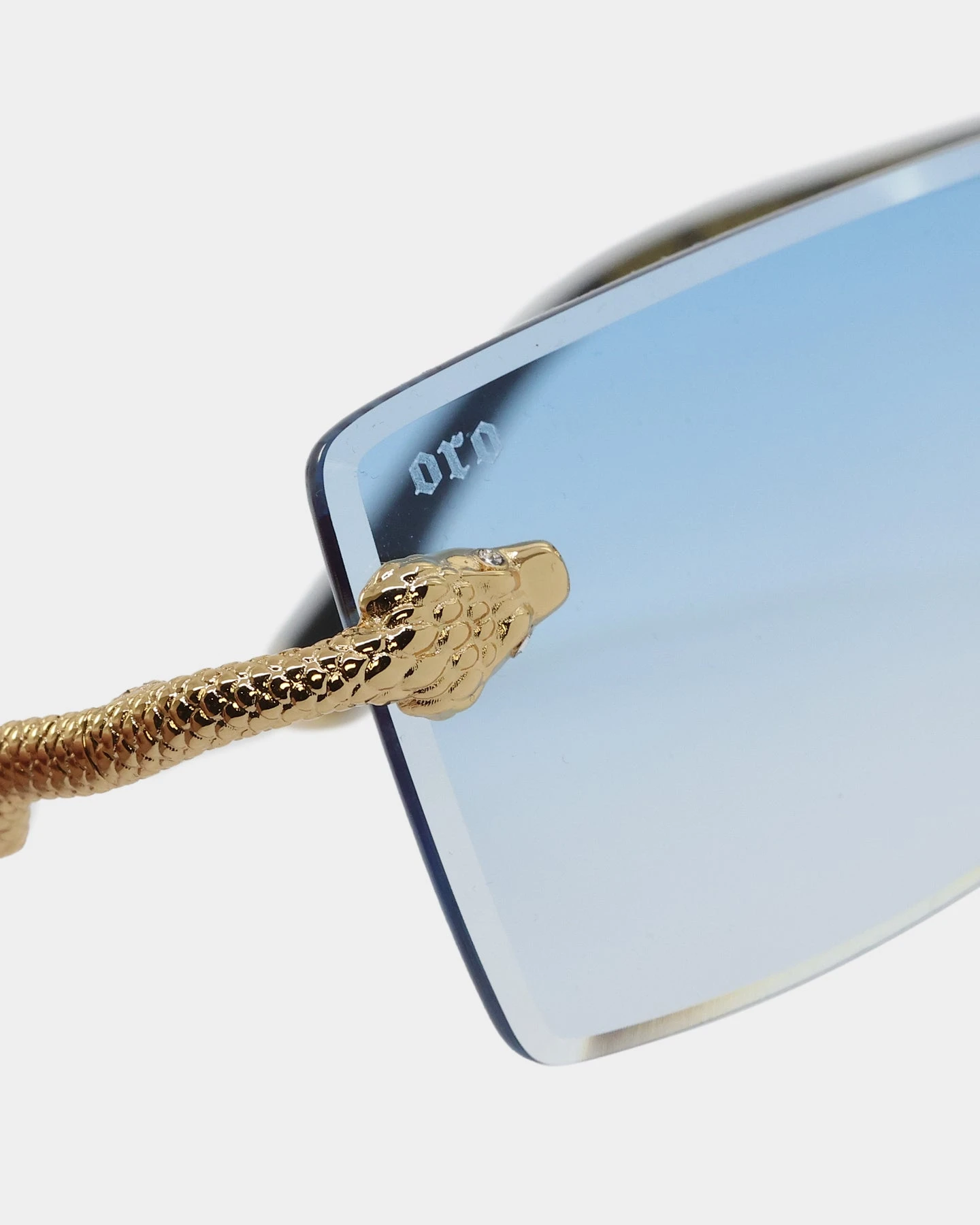 James Oro Blue Tint Serpent Authentic Sunglasses Gold/Blue 12 James Oro Blue Tint Serpent Authentic Sunglasses Gold/Blue - Image 10
