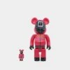 Medicom Toy Be@rbrick X Squid Games Square Guard 100% & 400% Figure Set Red/Black 1 Medicom Toy Be@rbrick X Squid Games Square Guard 100% & 400% Figure Set Red/Black -Fashion Clothing Store 06010249 YR010 default 0010