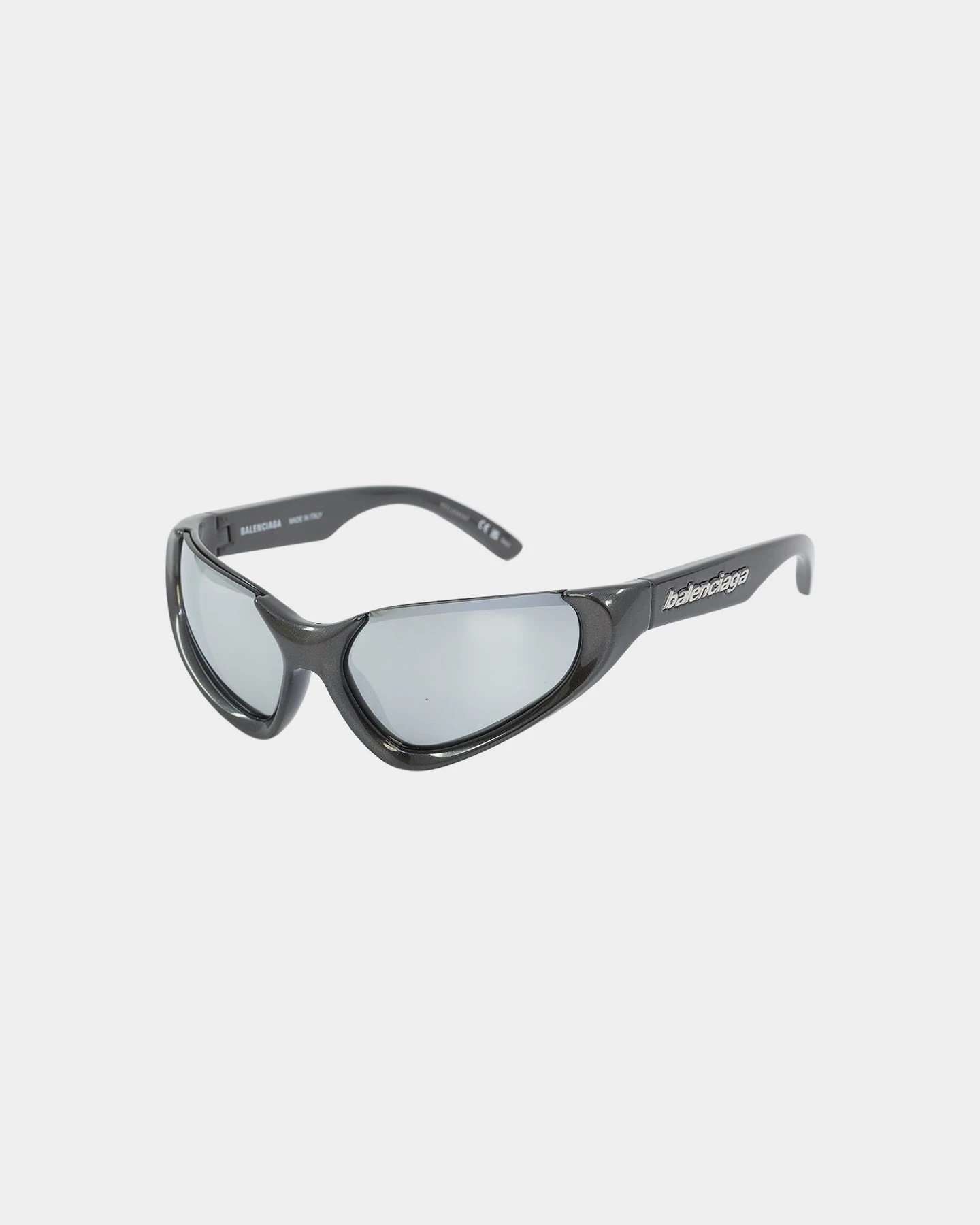 Balenciaga Balengiaga BB0202S002 Sunglasses Silver 4 Balenciaga Balengiaga BB0202S002 Sunglasses Silver - Image 2