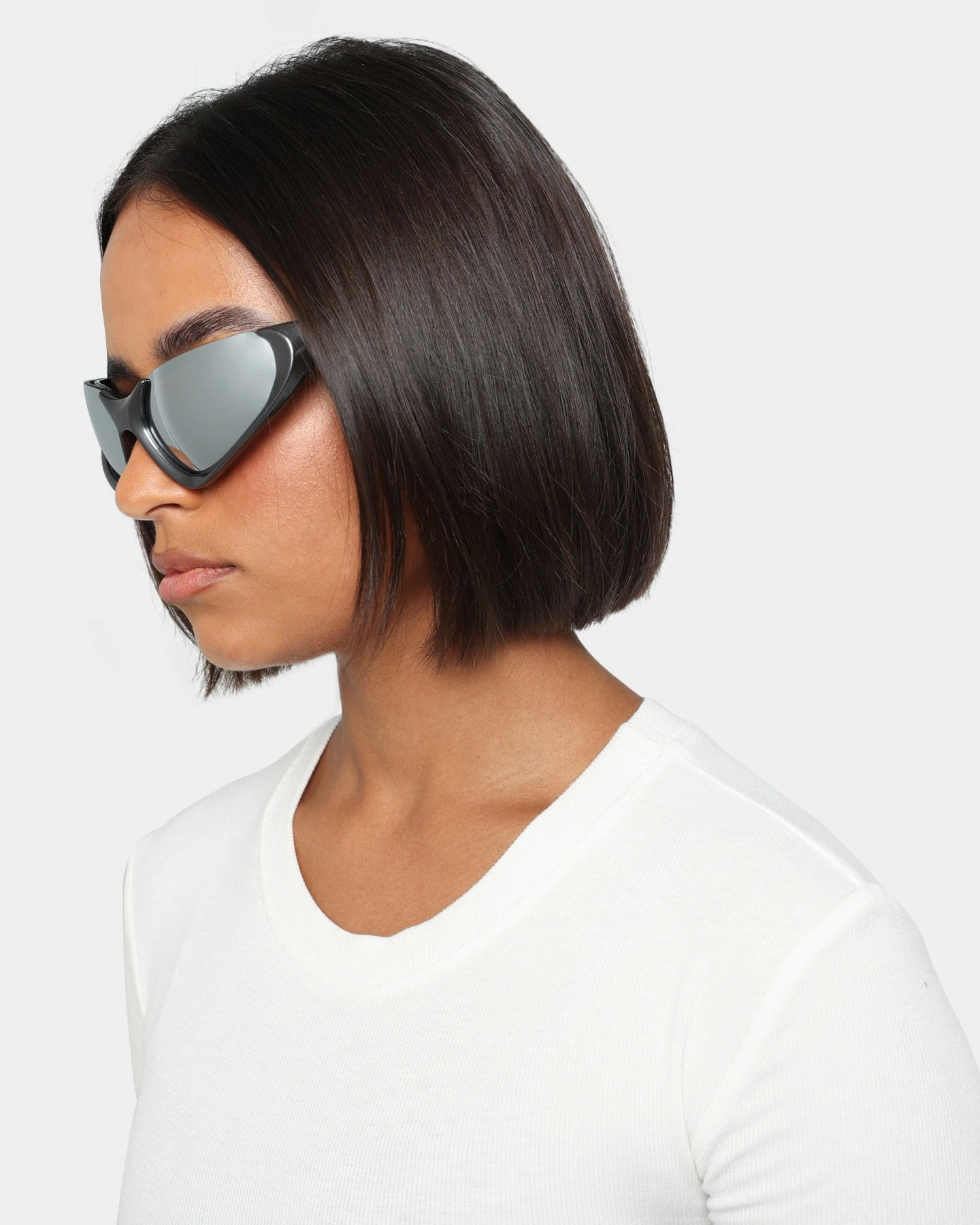 Balenciaga Balengiaga BB0202S002 Sunglasses Silver 5 Balenciaga Balengiaga BB0202S002 Sunglasses Silver - Image 3