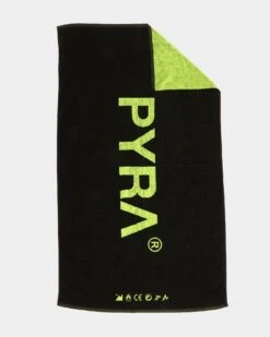 PYRA Volt Beach Towel Black/Volt