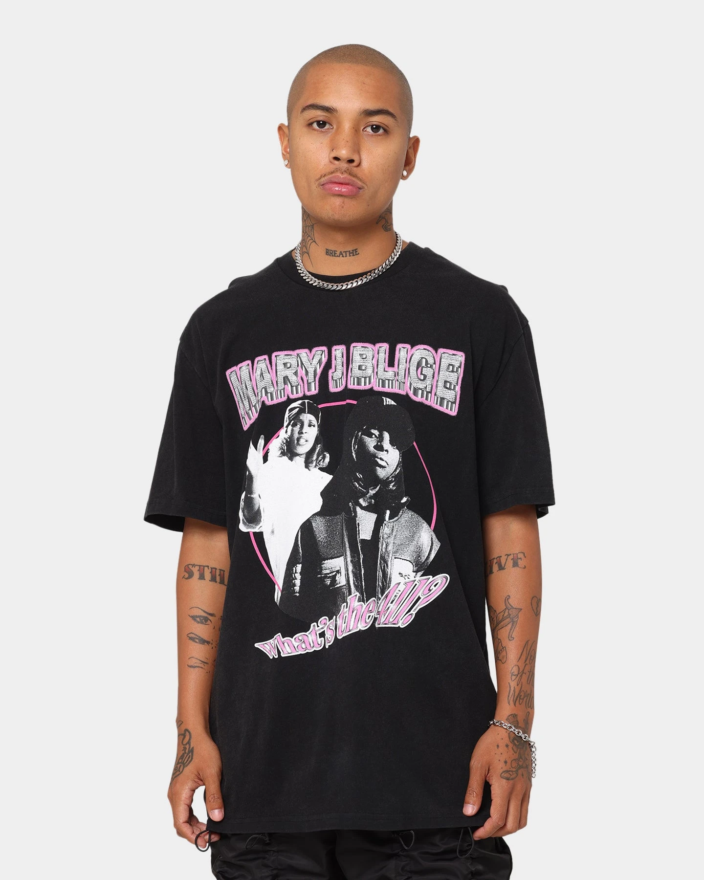 Bravado What's The 411 T-Shirt Black Wash 4 Bravado What's The 411 T-Shirt Black Wash - Image 2