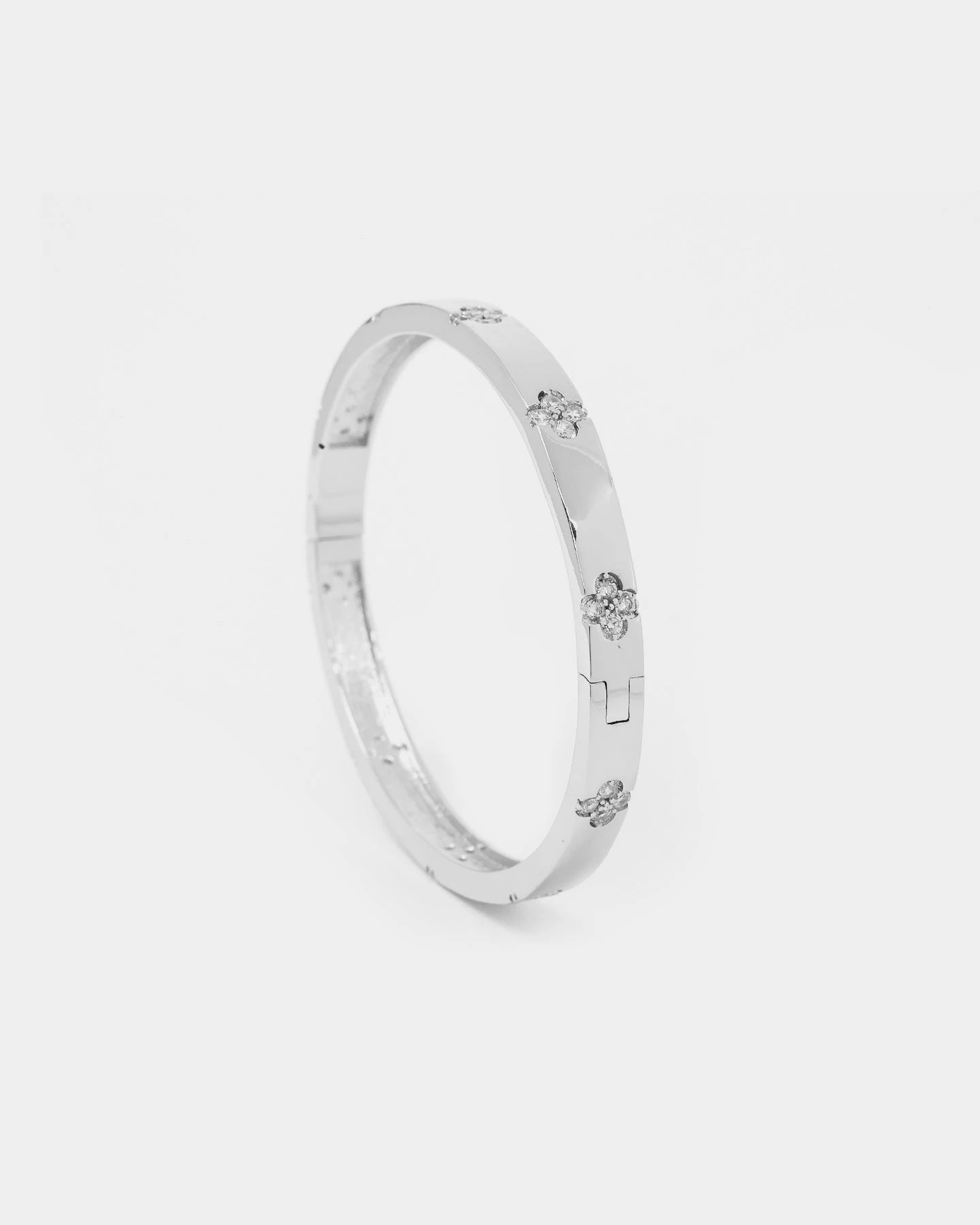 Raising Hell Women's Lille Bracelet White Gold 8 Raising Hell Women's Lille Bracelet White Gold - Image 6