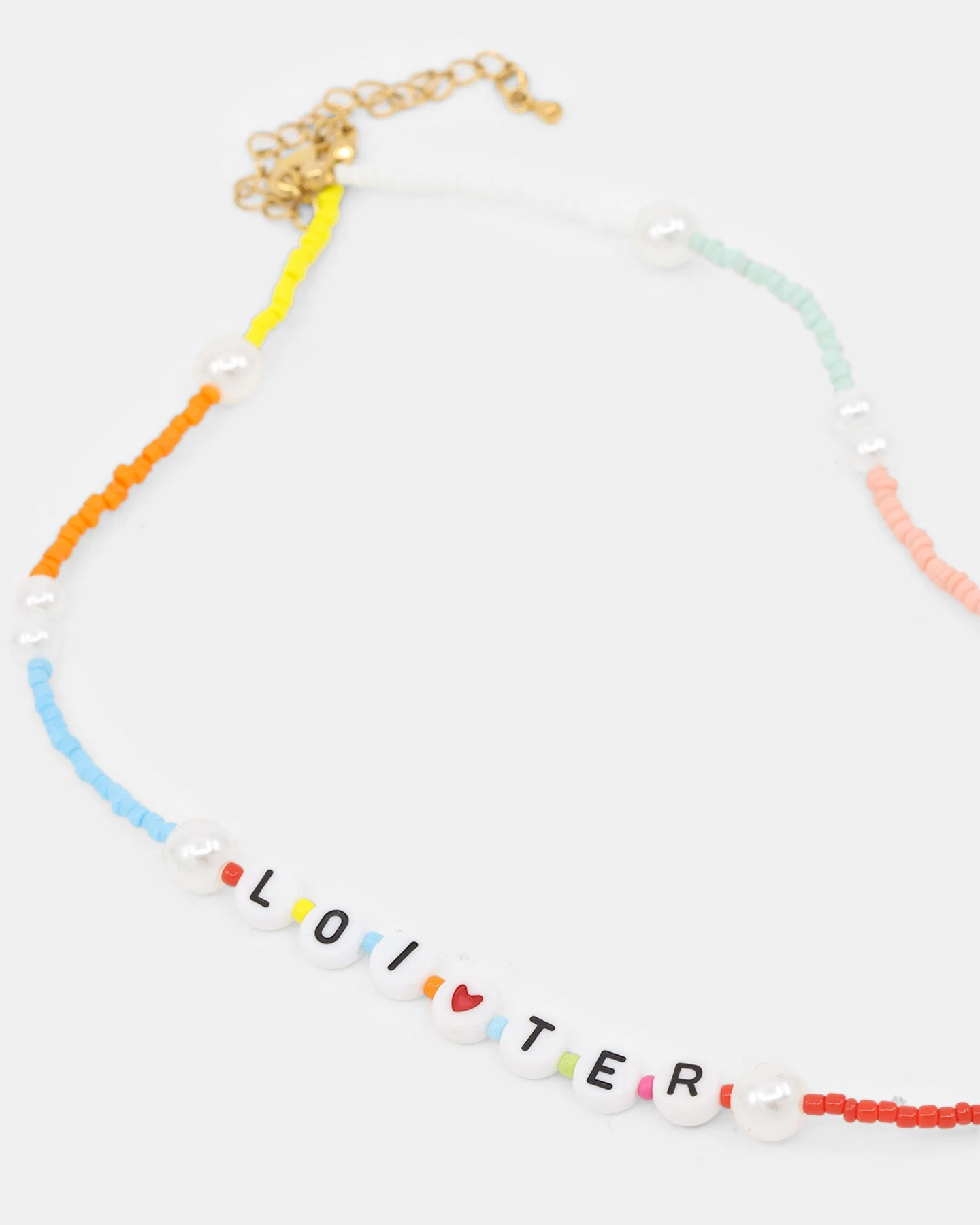 Loiter Loi<3ter Beaded Necklace Multi-coloured 6 Loiter Loi<3ter Beaded Necklace Multi-coloured - Image 4