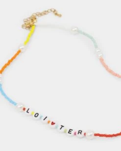 Loiter Loi<3ter Beaded Necklace Multi-coloured 16 Loiter Loi<3ter Beaded Necklace Multi-coloured -Fashion Clothing Store 09000230 YM010 default 0040 7060db17 65af 44da 88f3 b8d540e4e167