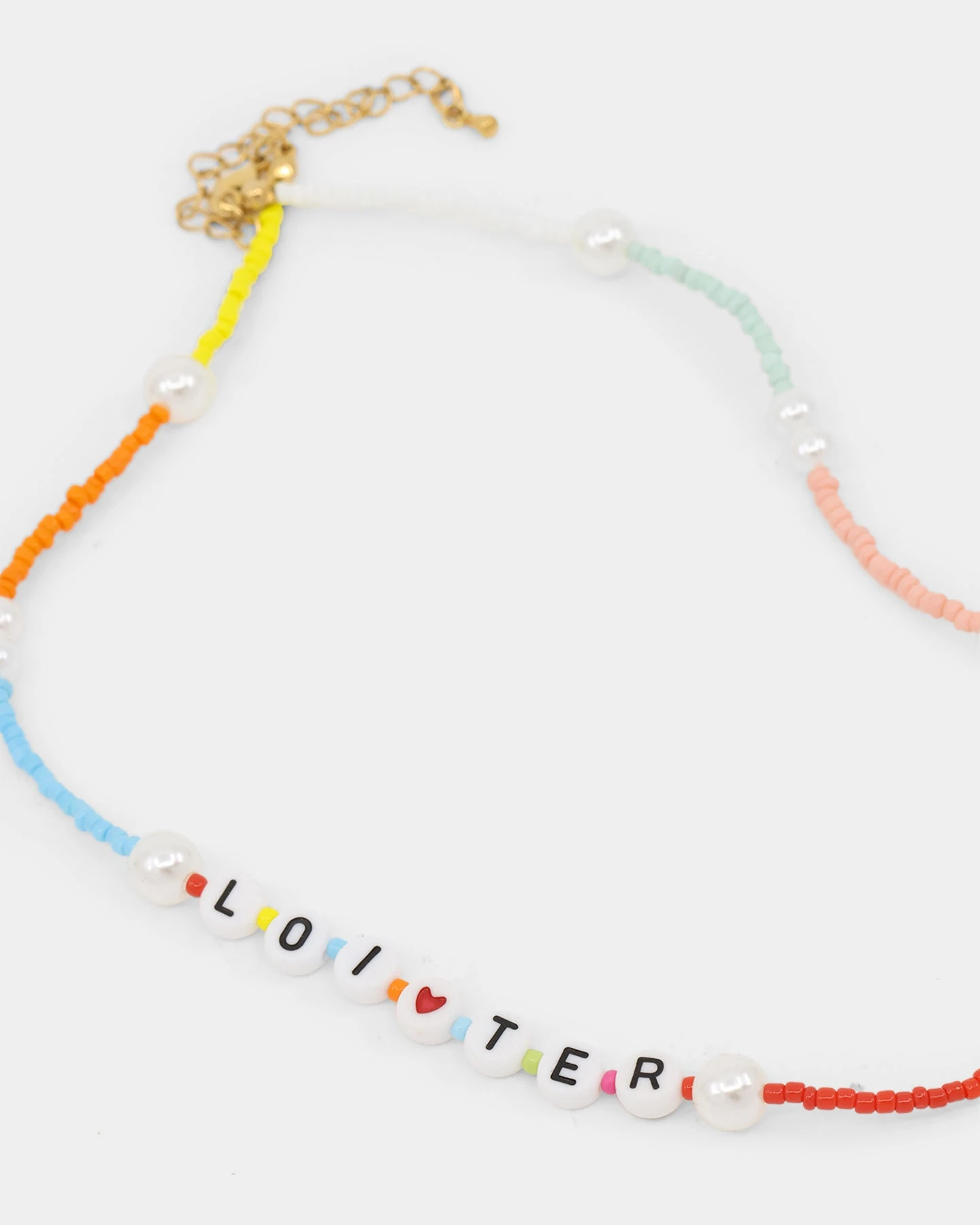 Loiter Loi<3ter Beaded Necklace Multi-coloured 8 Loiter Loi<3ter Beaded Necklace Multi-coloured - Image 6