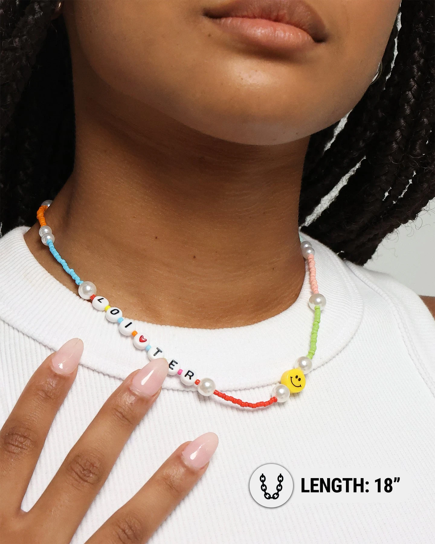 Loiter Loi<3ter Beaded Necklace Multi-coloured 5 Loiter Loi<3ter Beaded Necklace Multi-coloured - Image 3