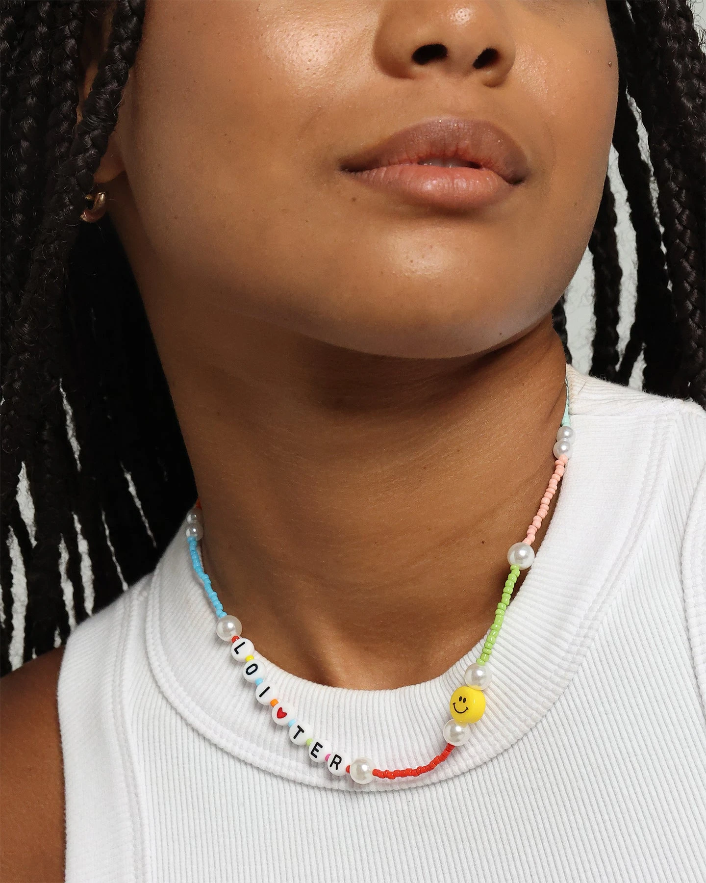 Loiter Loi<3ter Beaded Necklace Multi-coloured 3 Loiter Loi<3ter Beaded Necklace Multi-coloured