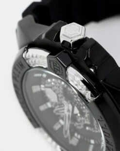 Philipp Plein The $kull Crystal Watch Black/Black 27 Philipp Plein The $kull Crystal Watch Black/Black -Fashion Clothing Store 09000298 YB015 default 0100