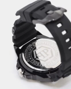 Philipp Plein The $kull Crystal Watch Black/Black 28 Philipp Plein The $kull Crystal Watch Black/Black -Fashion Clothing Store 09000298 YB015 default 0110