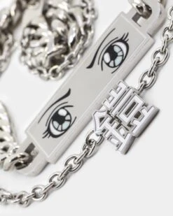 Loiter Armoured Eyes Chain Silver -Fashion Clothing Store 09000372 YS001 default 00040