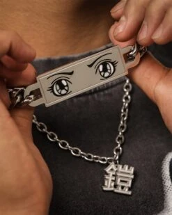 Loiter Armoured Eyes Chain Silver -Fashion Clothing Store 09000372 YS001 mens 00015