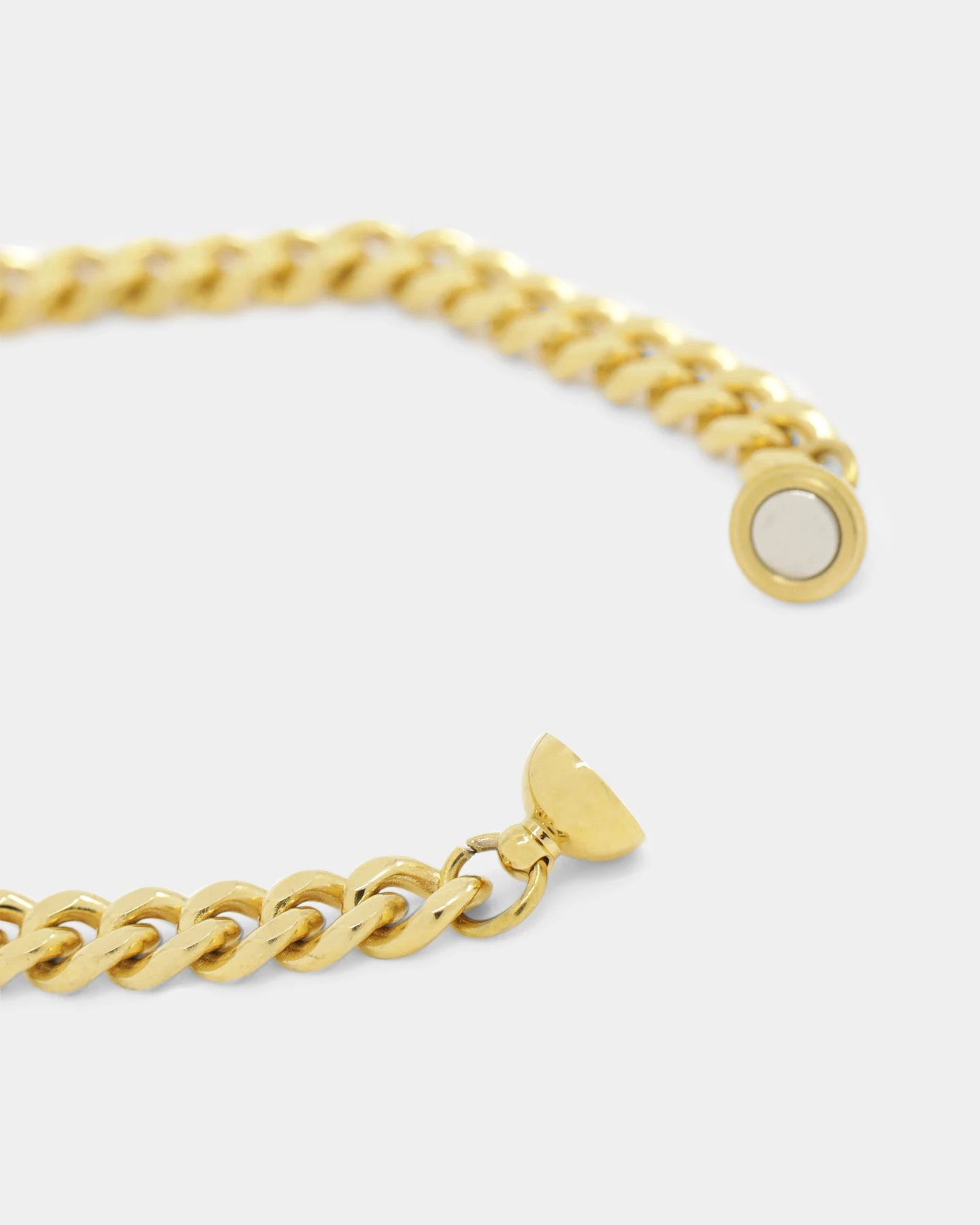 Shortie Kids' Classic Cuban 6mm Bracelet Gold 7 Shortie Kids' Classic Cuban 6mm Bracelet Gold - Image 5