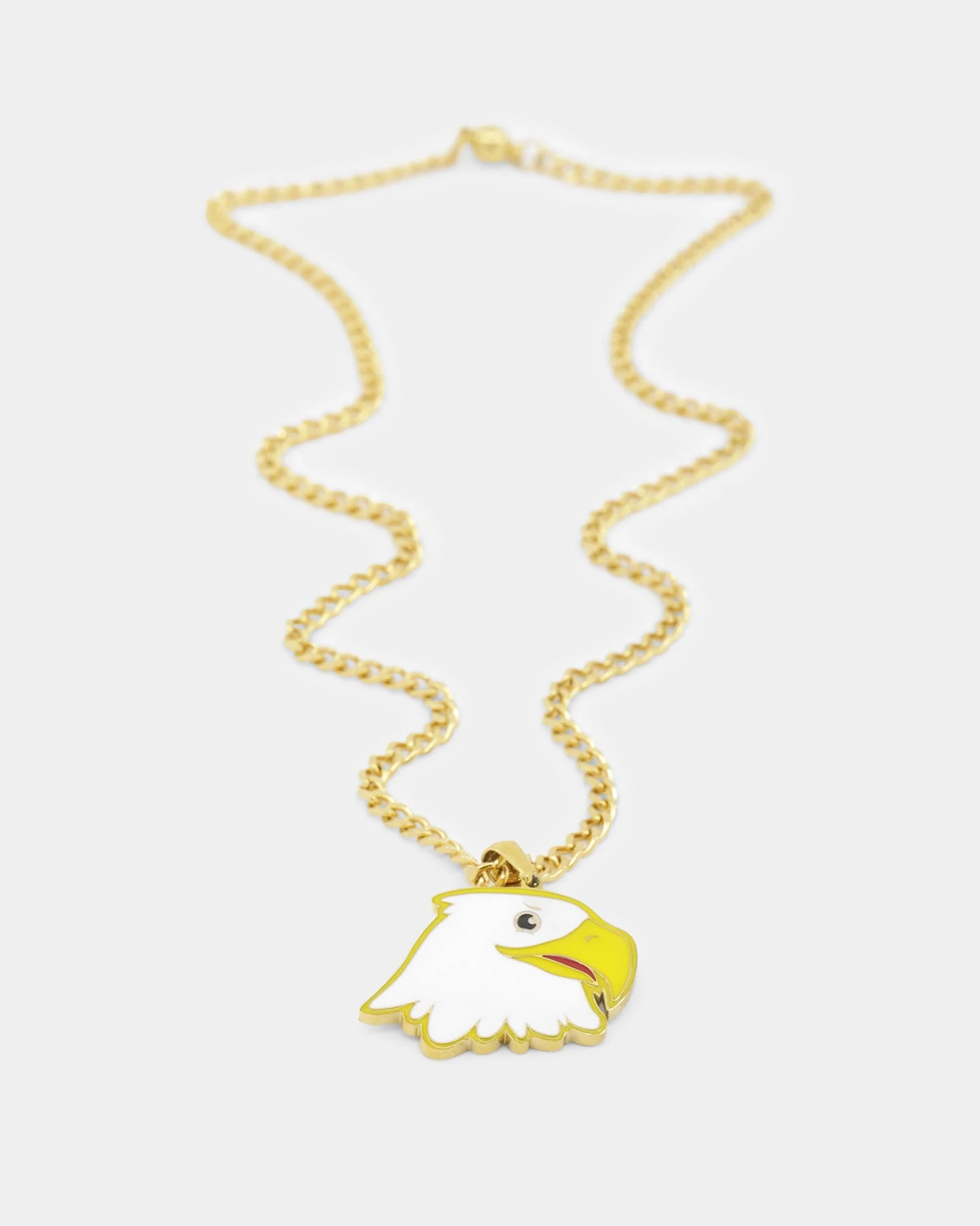 Shortie Kids' The Eagle Pendant Chain Gold 7 Shortie Kids' The Eagle Pendant Chain Gold - Image 5
