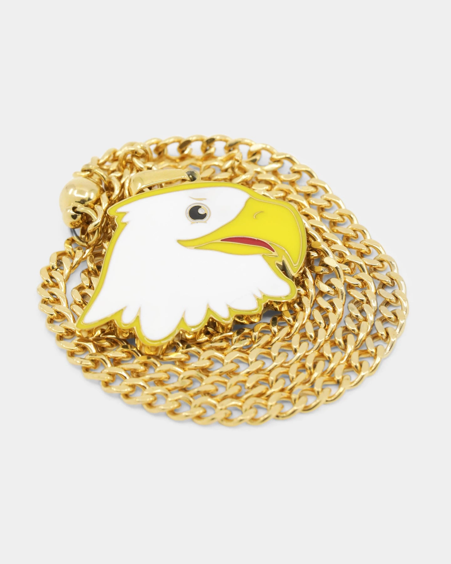 Shortie Kids' The Eagle Pendant Chain Gold 8 Shortie Kids' The Eagle Pendant Chain Gold - Image 6