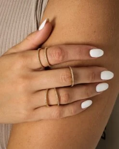 Raising Hell Women's Xena Ring Stack Rainbow -Fashion Clothing Store 09000486 YR631 womens 0016