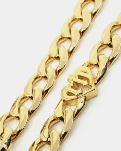 Raising Hell Women's Love Your Girl Chain Gold/White -Fashion Clothing Store 09000488 YG217 default 0080
