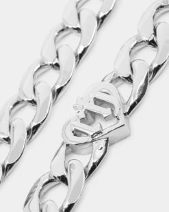 Raising Hell Women's Love Your Girl Chain Iced White Gold -Fashion Clothing Store 09000488 YI040 default 0060