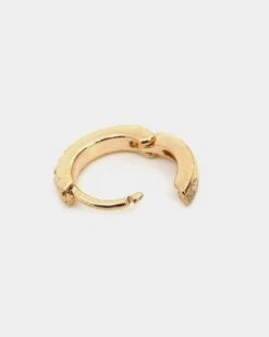 Raising Hell Women's Starstruck Huggie Earring Stack Gold -Fashion Clothing Store 09000495 YG200 default 0060