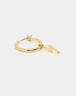 Raising Hell Women's Starstruck Huggie Earring Stack Gold -Fashion Clothing Store 09000495 YG200 default 0070