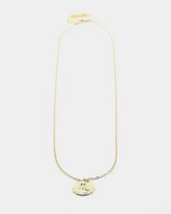 Raising Hell Women's Petit Zodiac Necklace Gold -Fashion Clothing Store 09000537 YG200 default 00140